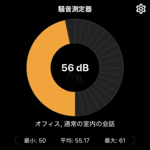ナナズグリーンティー-騒音